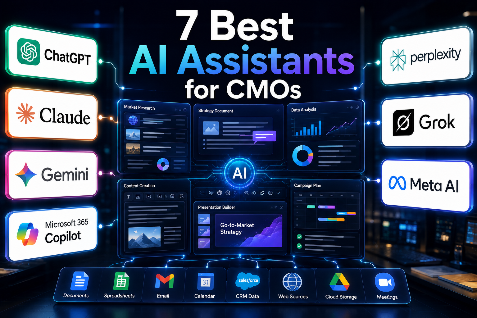 AI Assistants for CMOs: 7 Leading Options in 2026
