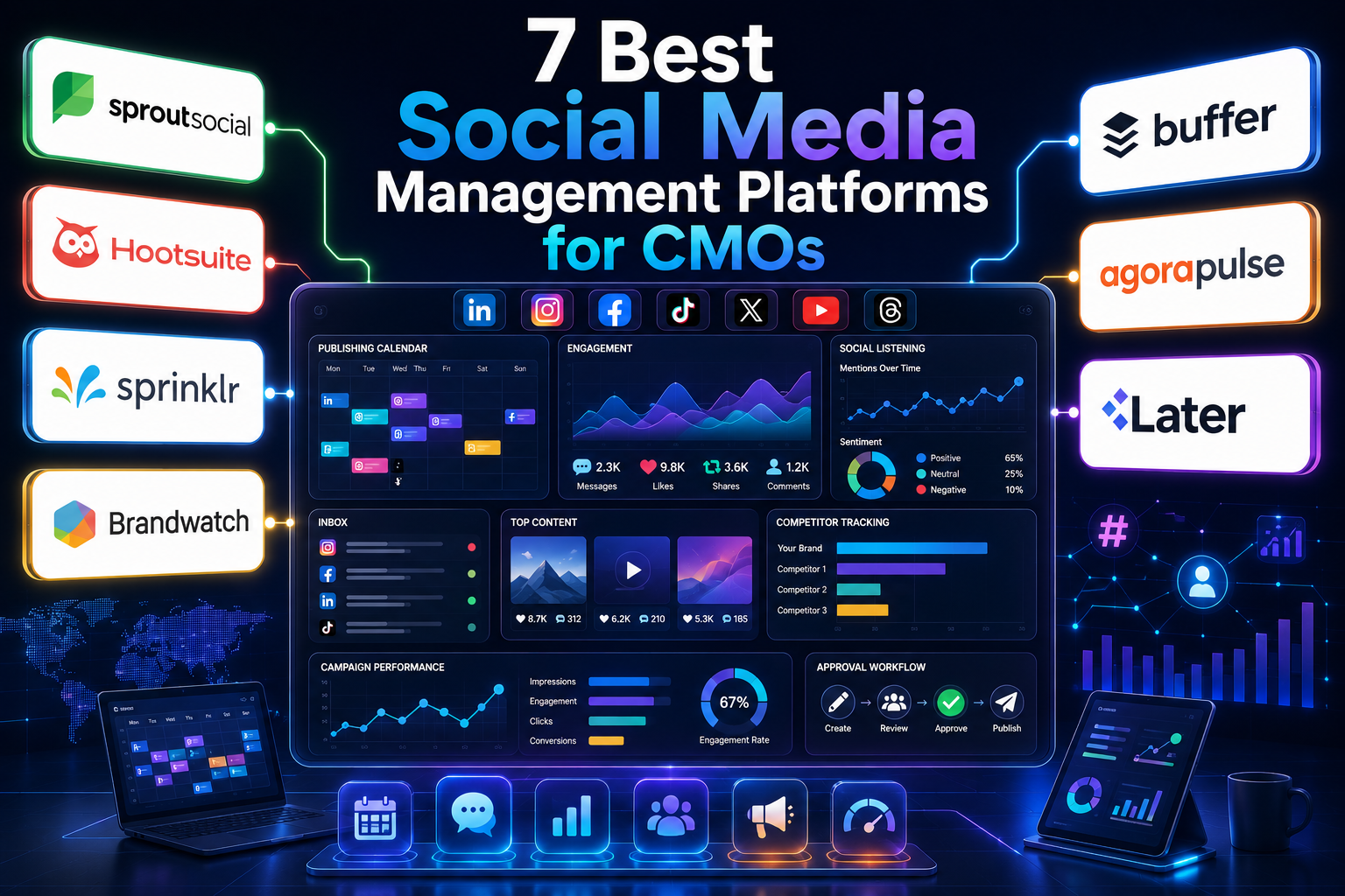 7 Social Media Management Tools for Modern CMOs in 2026