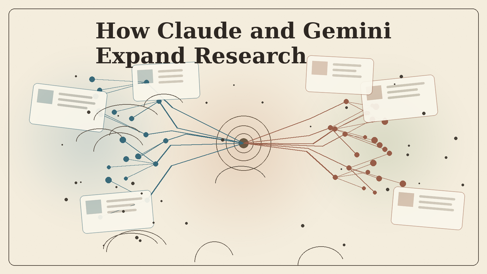 Claude and Gemini breaking research into multiple searches