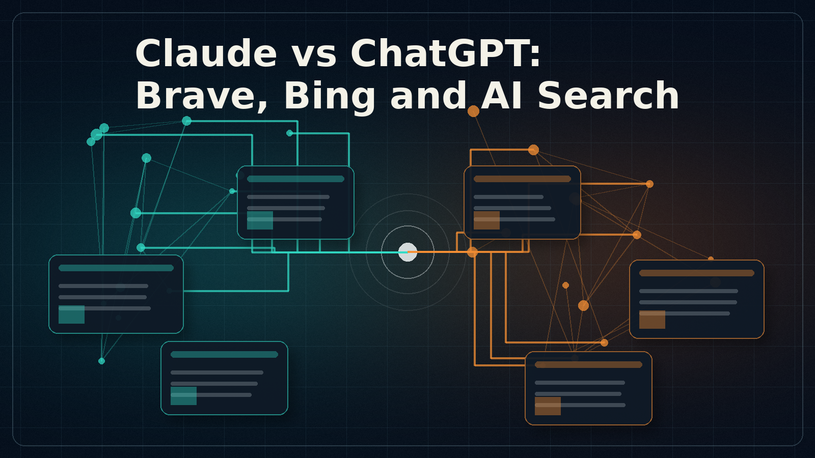 Claude and Brave Search versus ChatGPT and Bing illustration