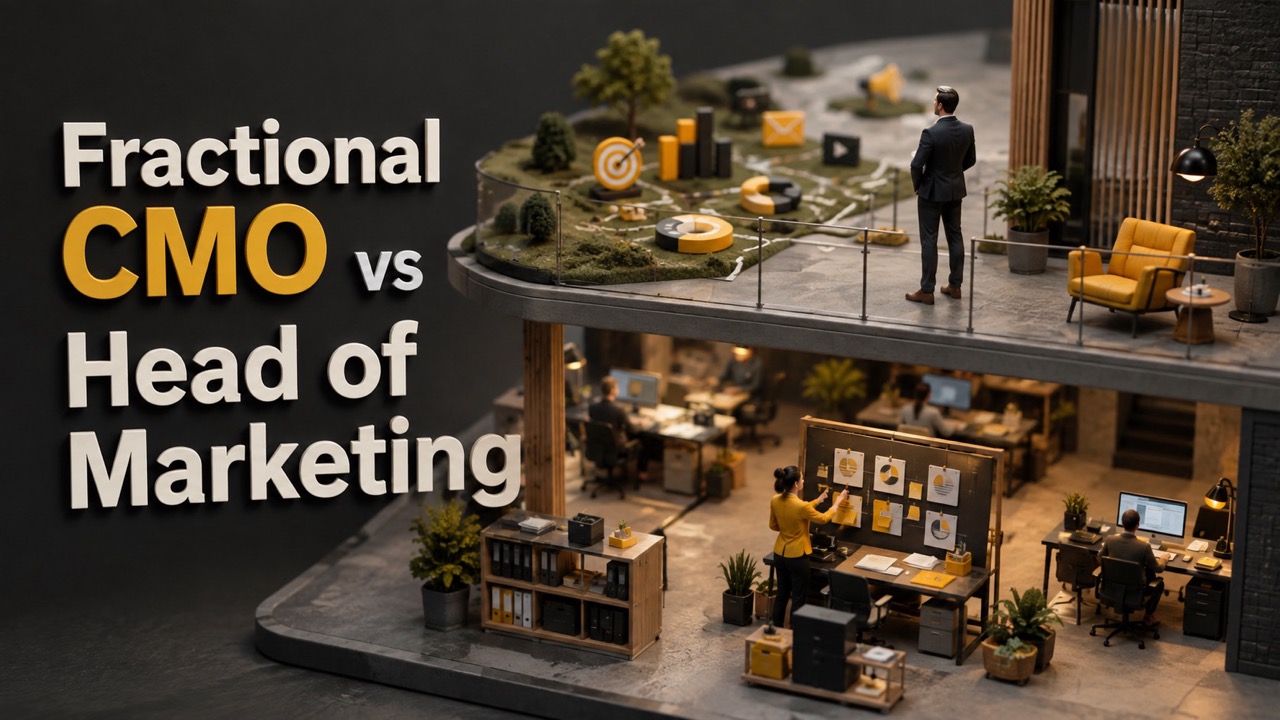 Fractional CMO vs Head of Marketing: Which Does Your Company Actually Need?